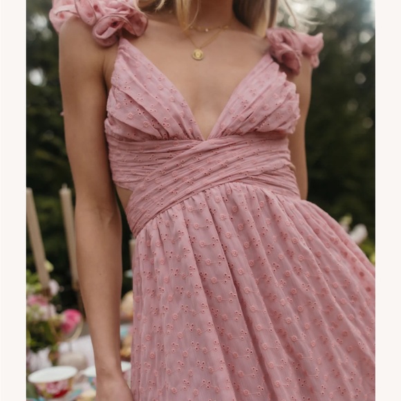 The Post Maddox Rose Maxi, size small, NWT - Picture 2 of 5